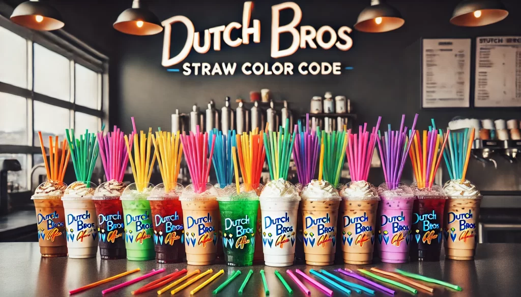 Straw Color Code at Dutch Bros